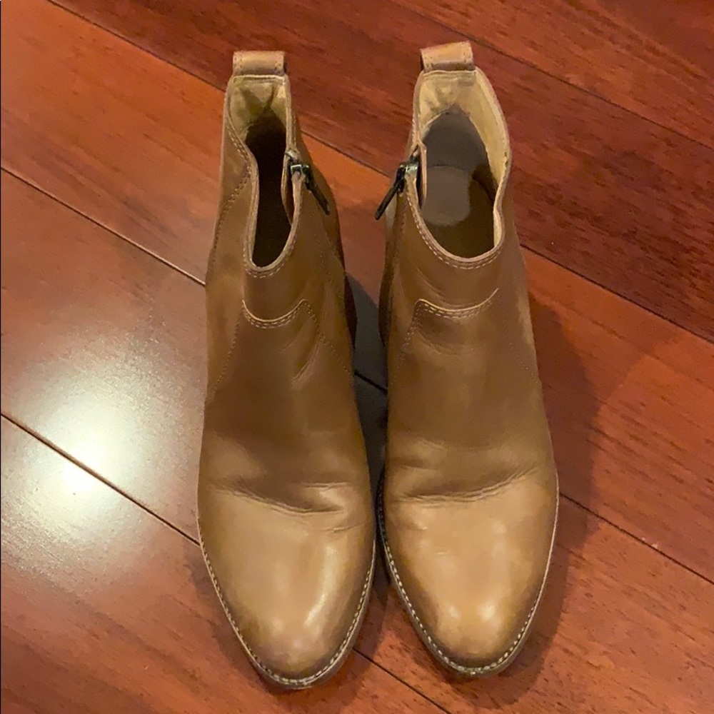 Madewell leather ankle boots